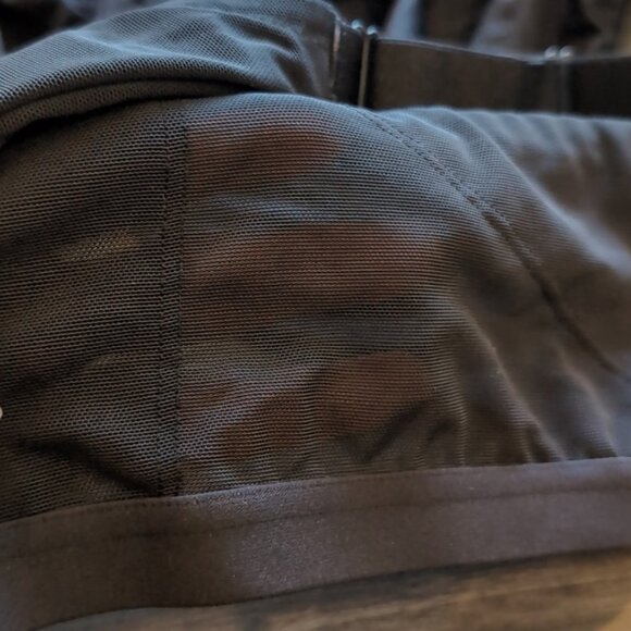 💙Penningtons Ti Voglio Sofia Soft Cup Microfibre Bra Black Mesh Underwire 42C - Picture 9 of 12